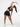 Workout Set for Women Twist Sports Bra & High-Waist Shorts