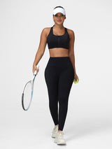 Zip-Front Sports Bra & Butt-Lifting Leggings Set