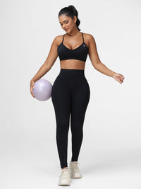 black gym attire women