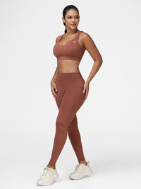 ladies gym clothes brown