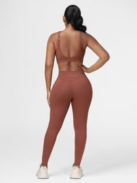 ladies gym clothes brown