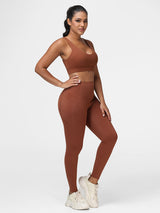 Ladies Sportswear Bottom Lifting Yoga Outfit Sets