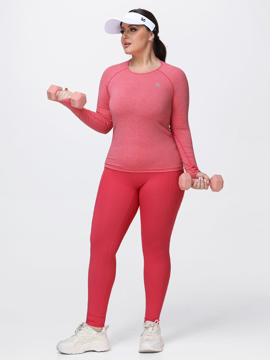 hot pink workout set