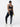 Contrast Piping Gym Set for Women