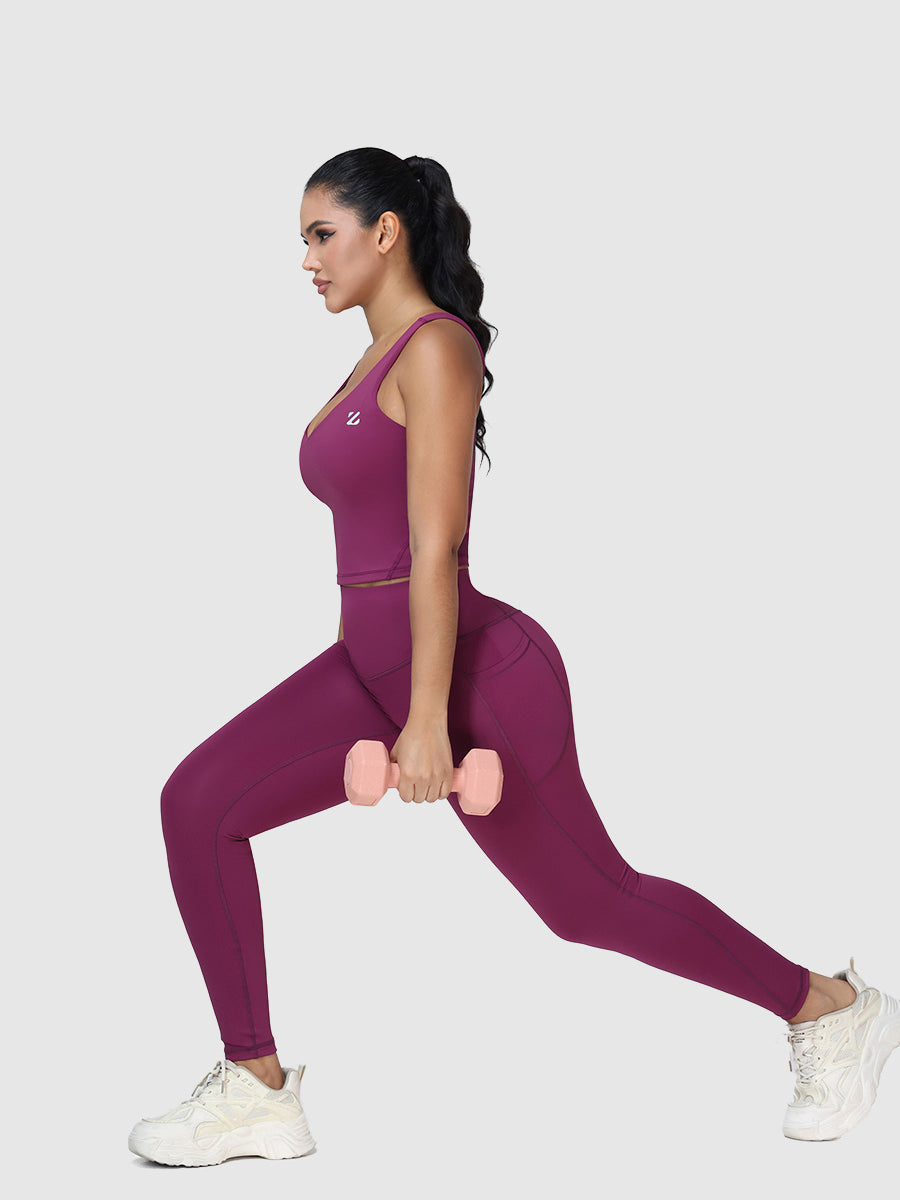 Two Pieces Butt Shaping Activewear Sets