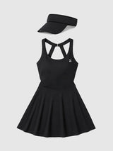 Padel & Tennis Outfit with Adjustable UPF 50+ Sports Visor