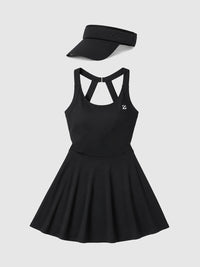 Padel & Tennis Outfit with Adjustable UPF 50+ Sports Visor