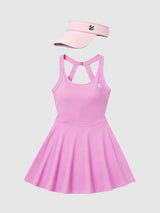 Padel & Tennis Outfit with Adjustable UPF 50+ Sports Visor