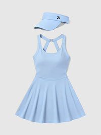 Padel & Tennis Outfit with Adjustable UPF 50+ Sports Visor