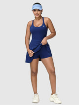 Padel & Tennis Outfit with Adjustable UPF 50+ Sports Visor