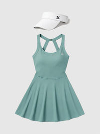 Padel & Tennis Outfit with Adjustable UPF 50+ Sports Visor
