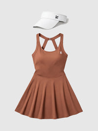 Padel & Tennis Outfit with Adjustable UPF 50+ Sports Visor