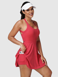 Padel & Tennis Outfit with Adjustable UPF 50+ Sports Visor