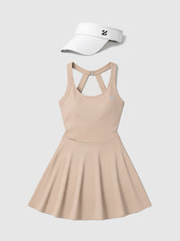 Padel & Tennis Outfit with Adjustable UPF 50+ Sports Visor